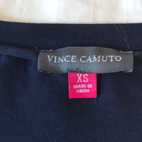 VINCE CAMUTO XS Striped Short Sleeve Shirt - Picture 5 of 8